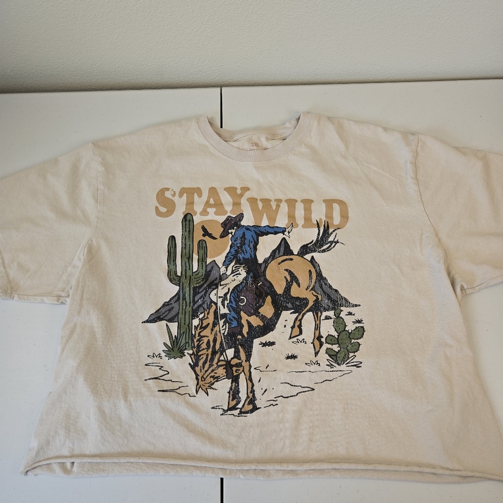 2 Graphic Tees Western Hello Kitty 2X - Picture 5 of 15